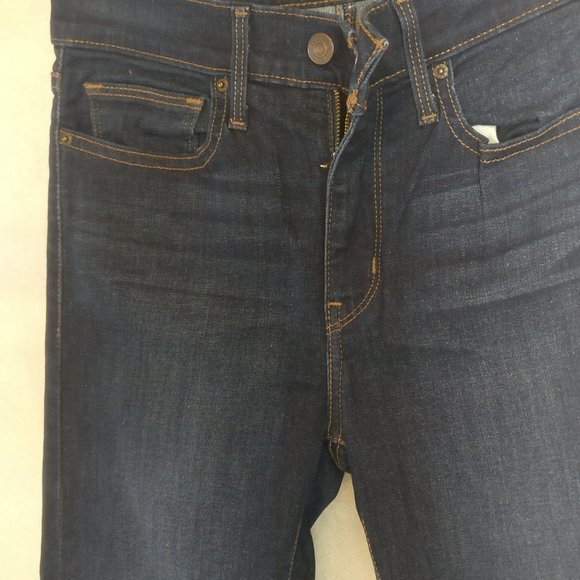 Levi's Zip Fly Mid Rise Canyon Slimming Bootcut Jeans 28w/Measurement - Picture 8 of 11